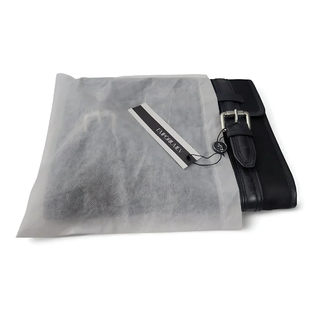 John Varvatos U.S.A. Remy iPad Sleeve M04154B Black Leather Trim Tablet Case